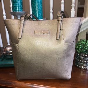 CK Brushed Gold Tote